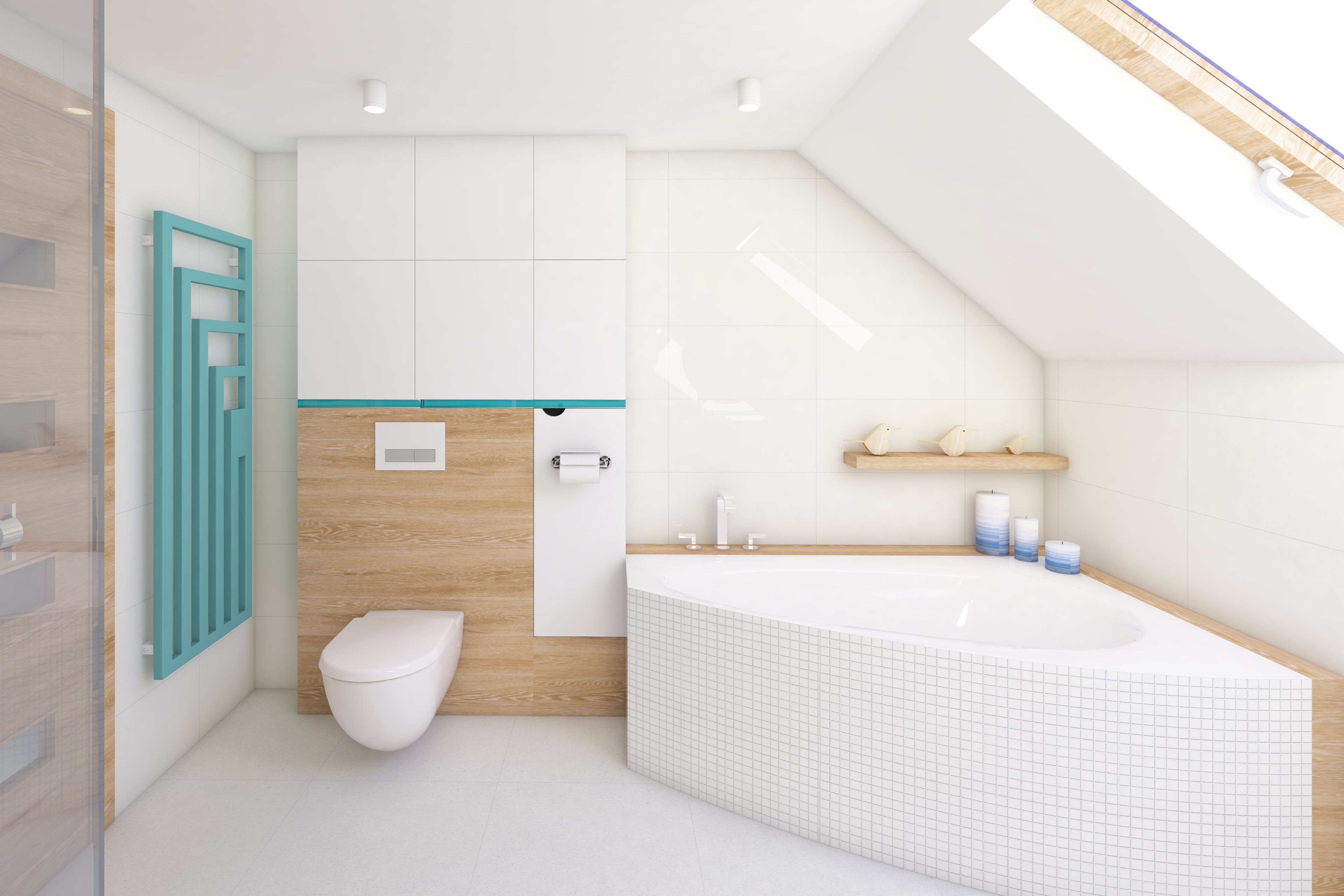 biala-lazienka-z-drewnem-i-turkus_3