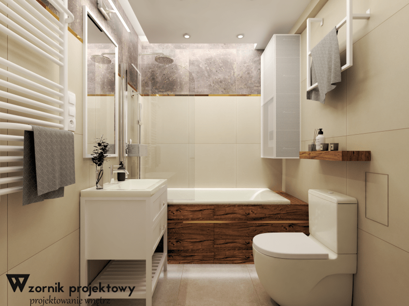 WIZUALIZACJE MAŁEJ ŁAZIENKI W CHORZOWIE